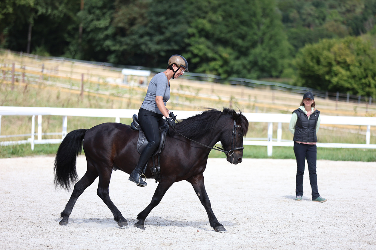 Trainingseinheit mit Katja Knop